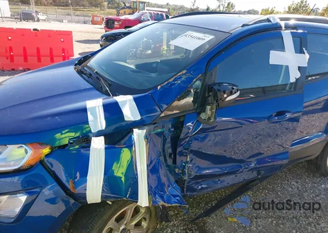 2022 Ford Ecosport Se from USA, damaged, VIN MAJ6S3GLXNC462079